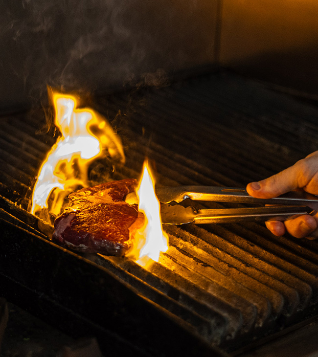 Enjoy a steak dinner from the Lodge at Lulworth, to be enjoyed on our sun-soaked terrace or in the charming coastal-view restaurant.