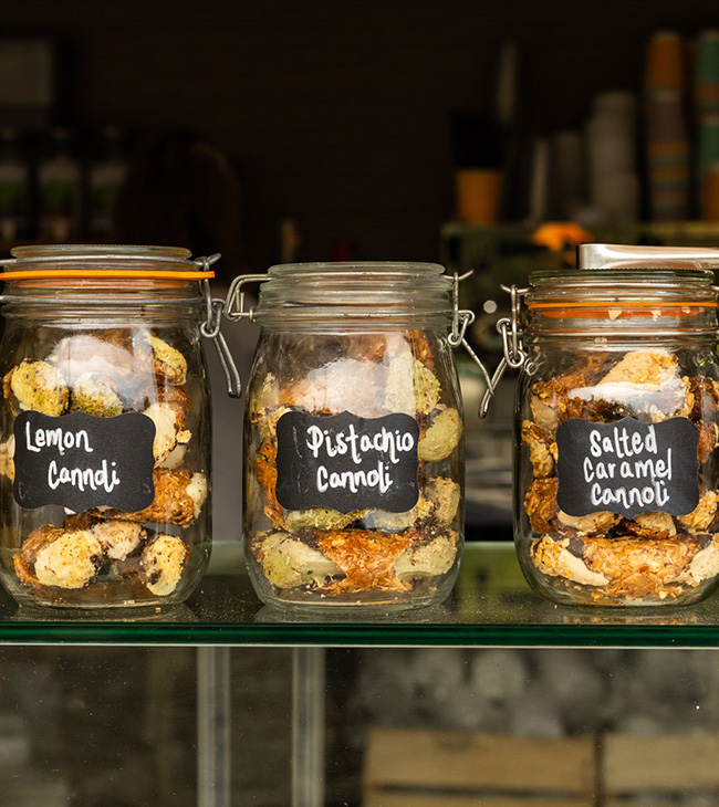 The Lodge at Lulworth, located right by Lulworth Cove, has an array of sweet treats at their seafront kiosk, offering cannolis, ice cream, matcha and more!